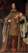 Justus Sustermans Portrait of Vincenzo II Gonzaga oil painting on canvas